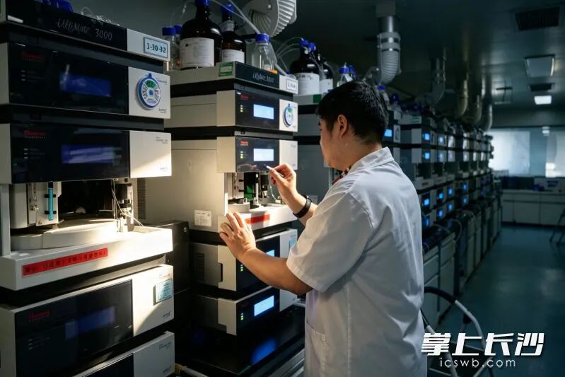 图为九典宏阳技术人员在实验室工作。长沙晚报全媒体记者 陈飞 通讯员 李灿军摄 图为九典宏阳技术人员在实验室工作。长沙晚报全媒体记者 陈飞 通讯员 李灿军摄