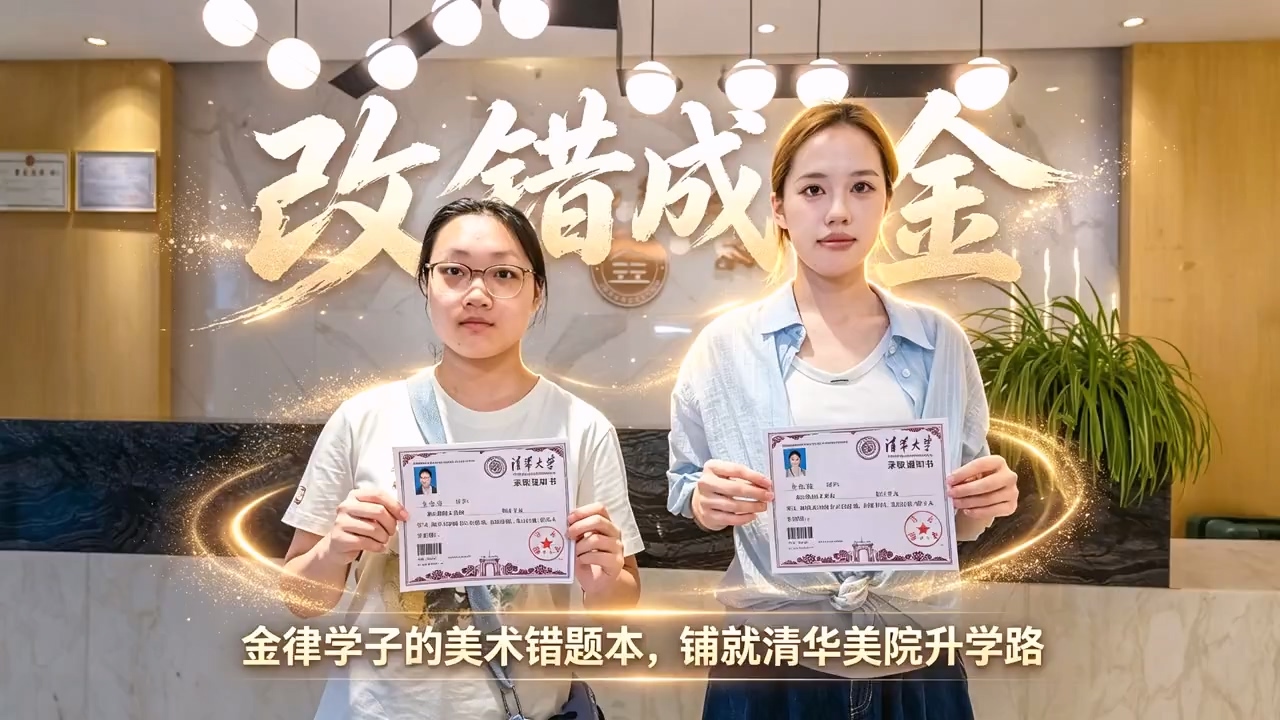 美术学霸也有“错题集”，练成了清华美院准新生