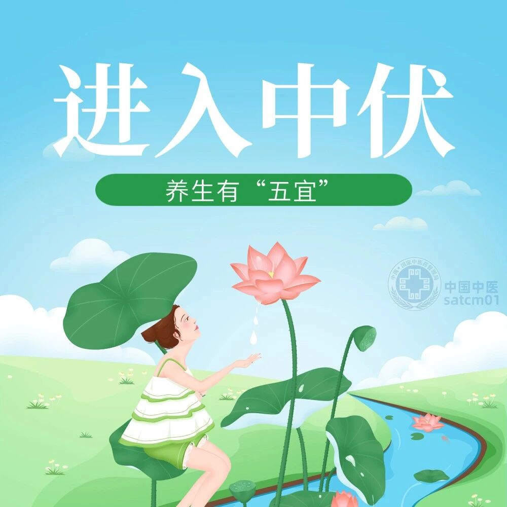 健康科普｜明日进入中伏！养生注意这几点，对身心有好处~