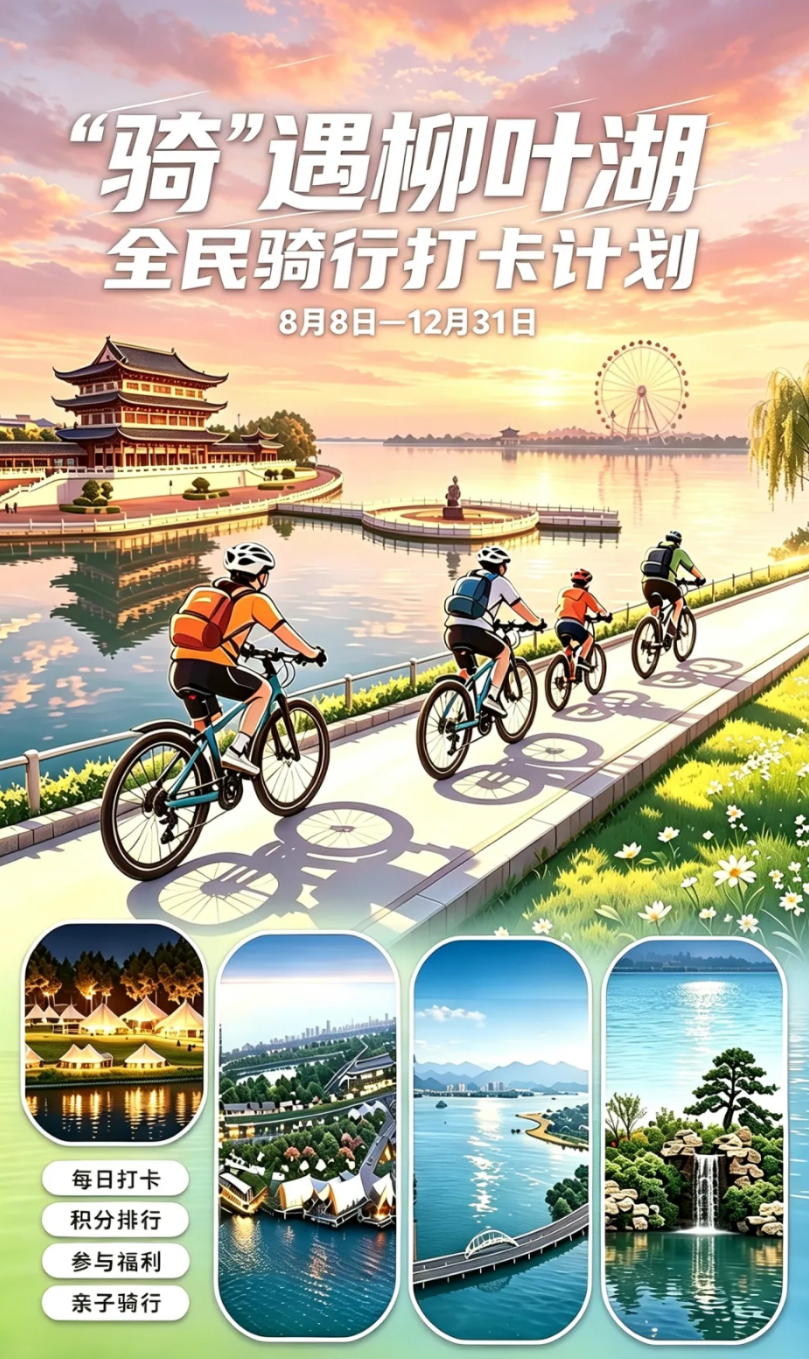 “骑”遇柳叶湖启幕