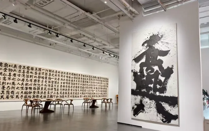 胡紫桂书法艺术展亮相长沙美术馆