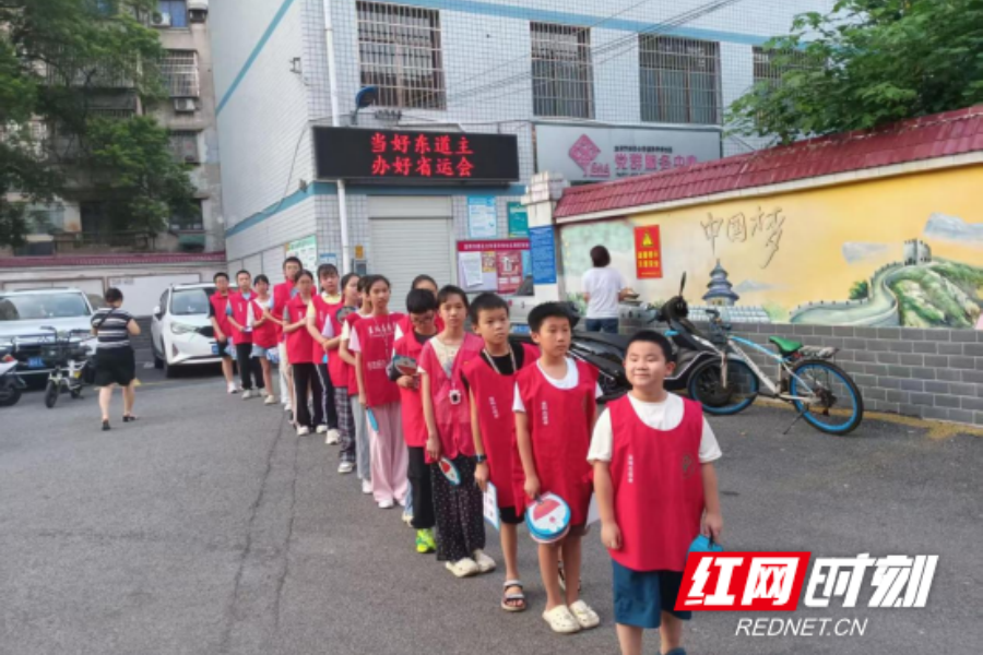 赫山区茶亭街社区实践活动收官