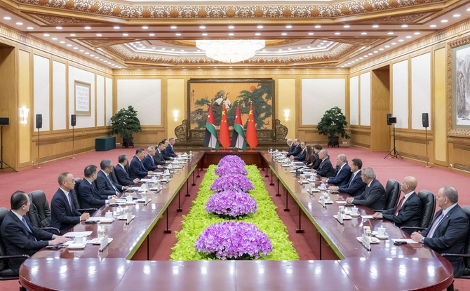 习近平同约旦国王阿卜杜拉二世会谈