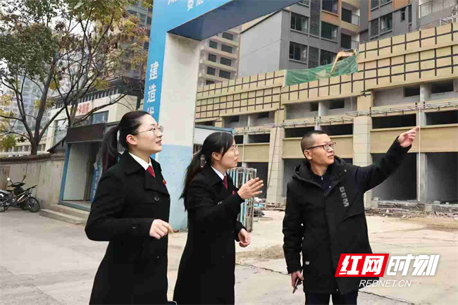 案件调解后回访某置业公司。.jpg