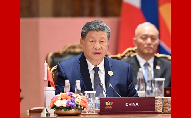 习近平出席金砖国家领导人第十八次会晤第二阶段会议并发表重要讲话