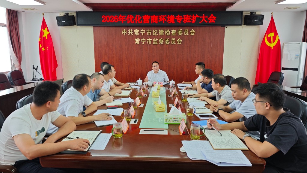 优化营商环境专班会
