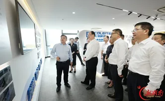 毛伟明在浙江走访部分湘商企业