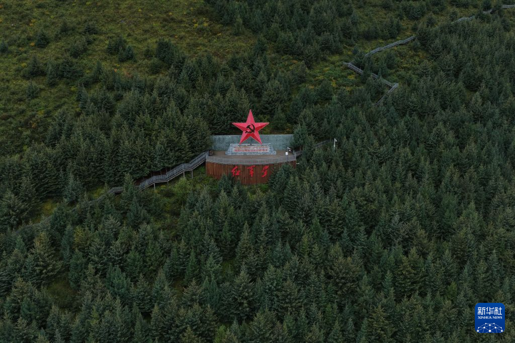 赓续长征精神 奋进复兴征程丨天空之眼瞰长征：镌刻在江源群山的长征印记