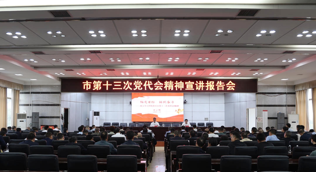 学习贯彻市第十三次党代会精神市委宣讲团报告会在城步举行(图3)