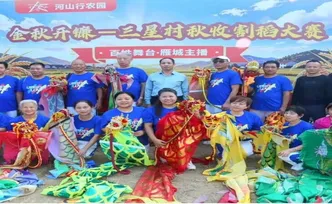 田埂当赛场，农民站C位！石鼓区这场割稻丰收大赛热闹出圈
