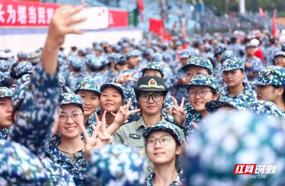 军训大片！湖南高校军训风采榜投稿一波接一波