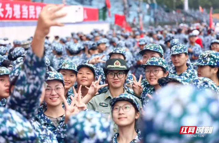 军训大片！湖南高校军训风采榜投稿一波接一波  