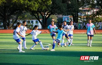 新田：少年足球 铿锵玫瑰（组图）