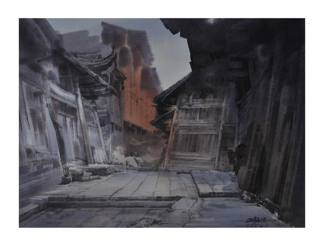 湘西画家为芙蓉镇创作38幅水彩画：芙蓉镇是一个创作的宝藏