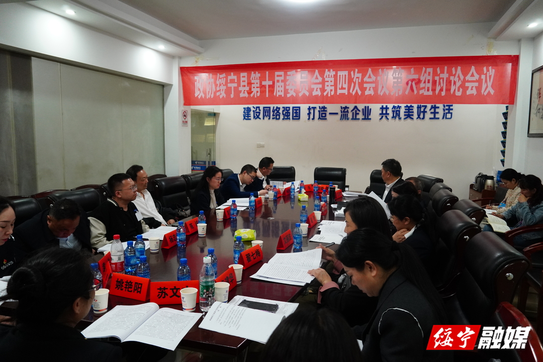 政协绥宁县第十届委员会第四次会议开展分组讨论(图6)