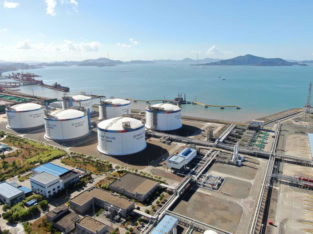 中国液化天然气冷能发电设备产生的第一个国内