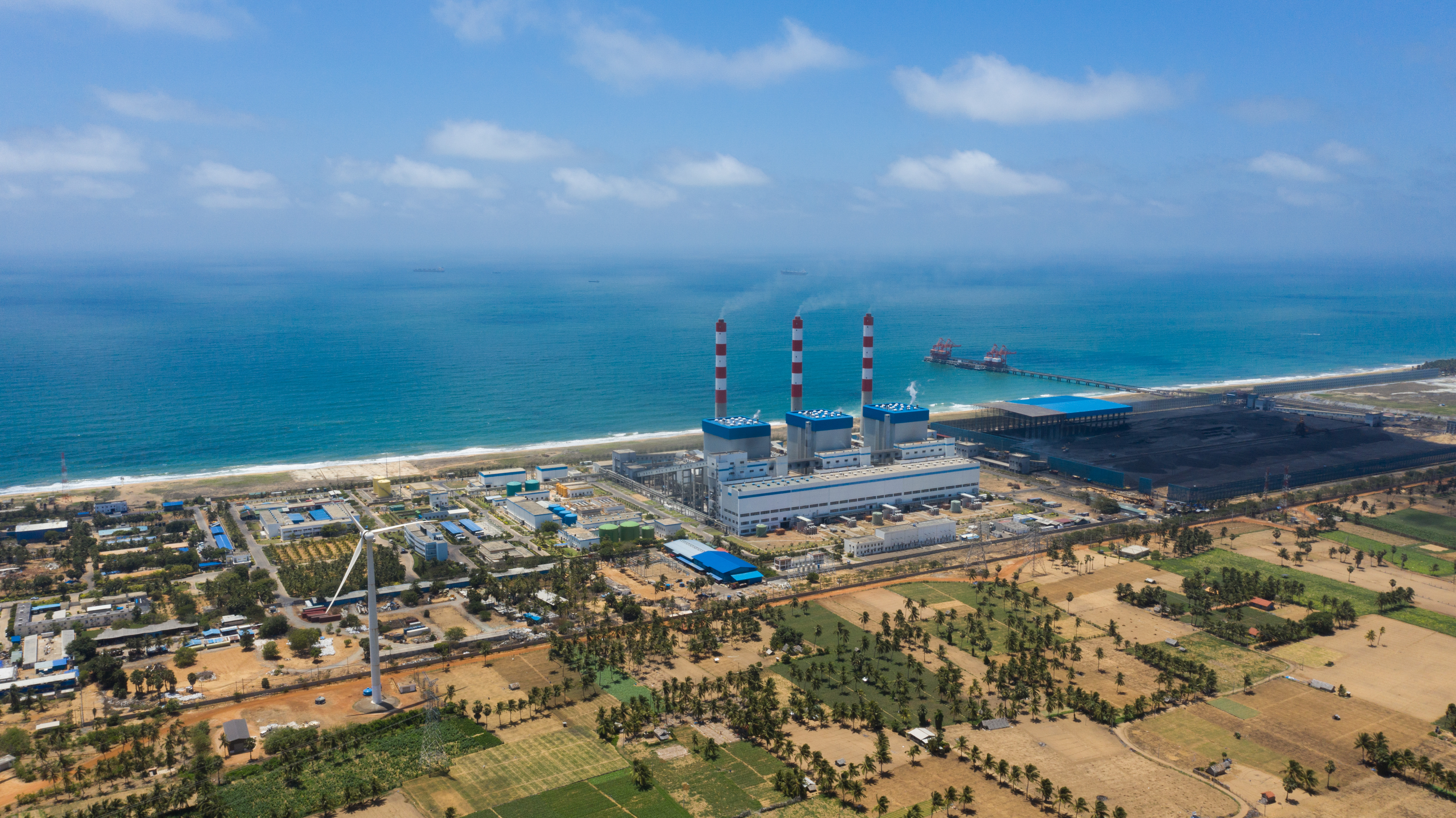 中国在外币上的印记丨Ptram燃煤电站：旺吉亚的灯