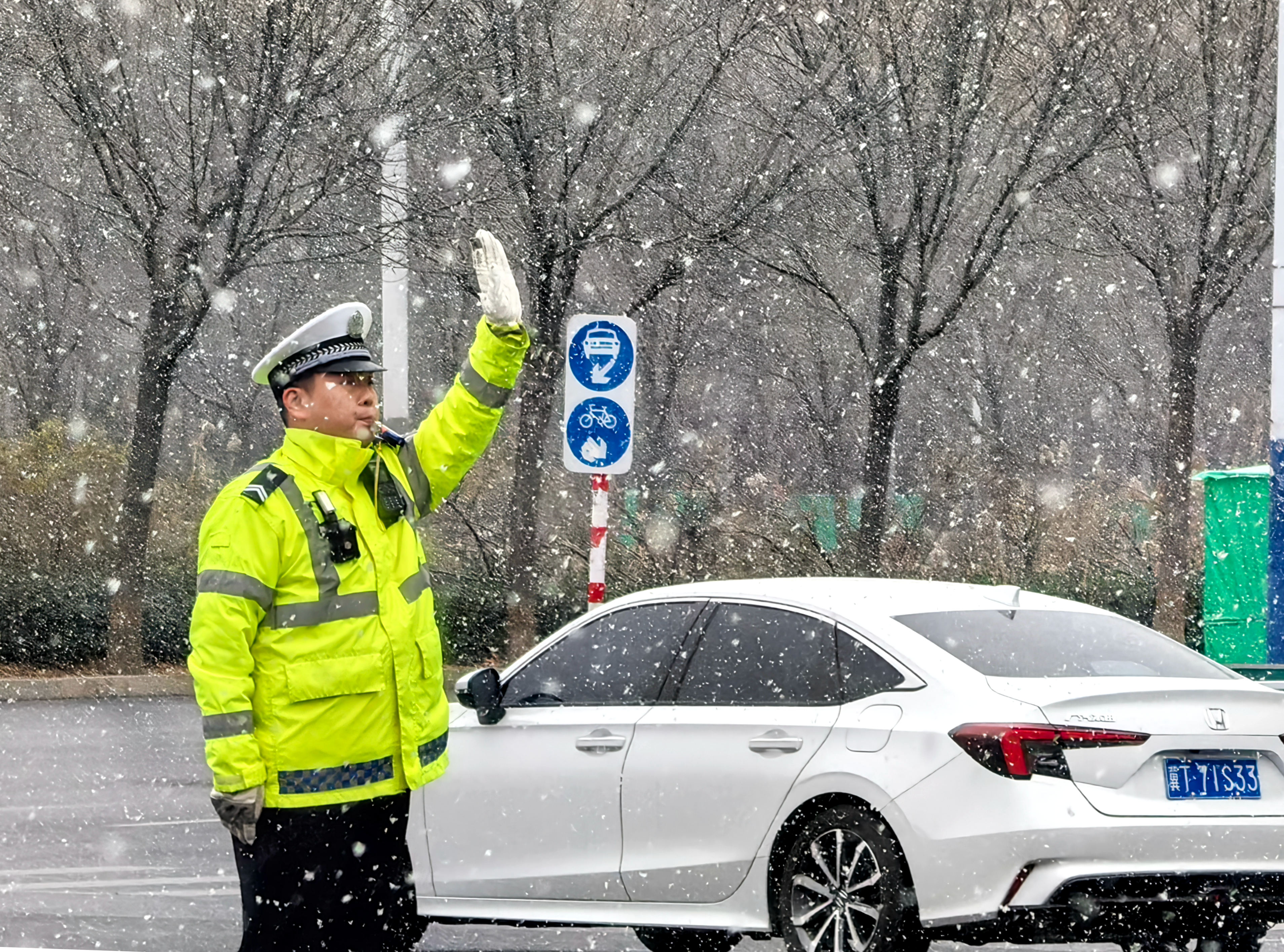 风雪不顾，热力保护—